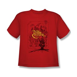 Dark Crystal - Big Boys Poster Lines T-Shirt