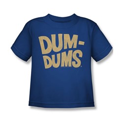Dum Dums - Little Boys Distressed Logo T-Shirt