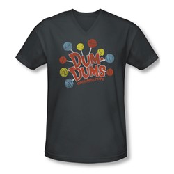 Dum Dums - Mens Original Pops V-Neck T-Shirt