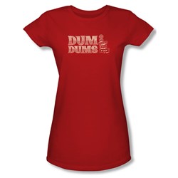 Dum Dums - Juniors World'S Best Sheer T-Shirt