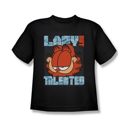 Garfield - Big Boys Lazy But Talented T-Shirt