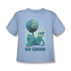 Gumby - Little Boys Go Green T-Shirt