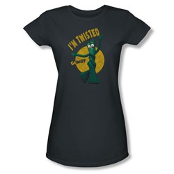 Gumby - Juniors Twisted Sheer T-Shirt