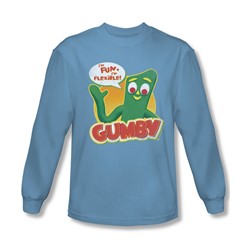 Gumby - Mens Fun & Flexible Longsleeve T-Shirt