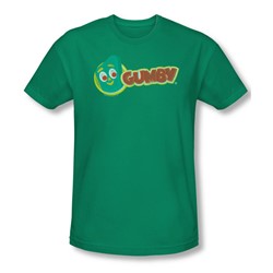 Gumby - Mens Logo Slim Fit T-Shirt