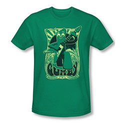 Gumby - Mens Vintage Rock Poster Slim Fit T-Shirt