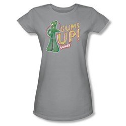 Gumby - Juniors Gums Up Sheer T-Shirt