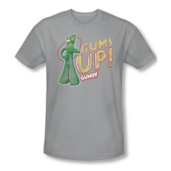 Gumby - Mens Gums Up Slim Fit T-Shirt