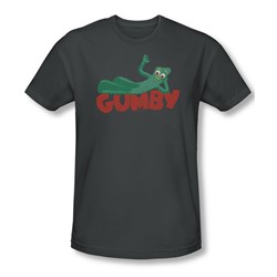 Gumby - Mens On Logo Slim Fit T-Shirt