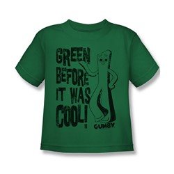 Gumby - Little Boys Cool Green T-Shirt