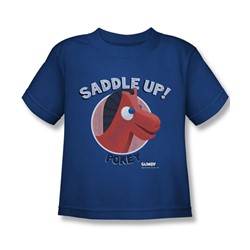 Gumby - Little Boys Saddle Up T-Shirt