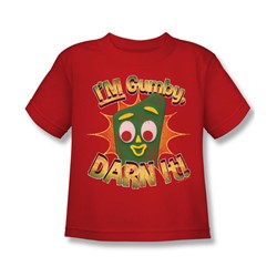 Gumby - Little Boys Darn It T-Shirt