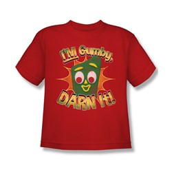 Gumby - Big Boys Darn It T-Shirt