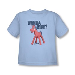 Gumby - Toddler Wanna Ride T-Shirt