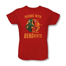 Gumby - Womens Bendefits T-Shirt