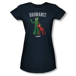 Gumby - Juniors Bromance Sheer T-Shirt