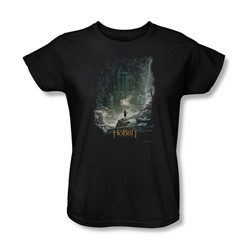 Hobbit - Womens At Smaug'S Door T-Shirt
