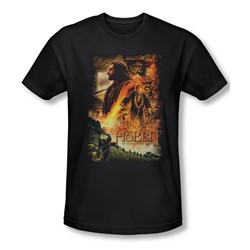 Hobbit - Mens Golden Chamber Slim Fit T-Shirt