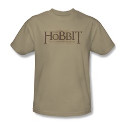 Hobbit - Mens Textured Logo T-Shirt