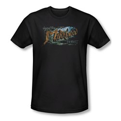 Hobbit - Mens Greetings From Mirkwood Slim Fit T-Shirt