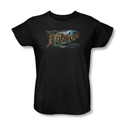 Hobbit - Womens Greetings From Mirkwood T-Shirt