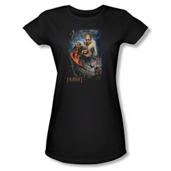 Hobbit - Juniors Thranduil'S Realm Sheer T-Shirt