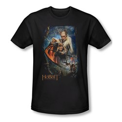 Hobbit - Mens Thranduil'S Realm Slim Fit T-Shirt
