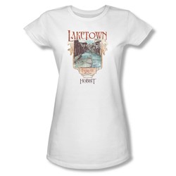 Hobbit - Juniors Laketown Sheer T-Shirt