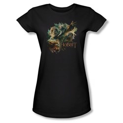 Hobbit - Juniors Baddies Sheer T-Shirt