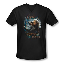 Hobbit - Mens Knives V-Neck T-Shirt