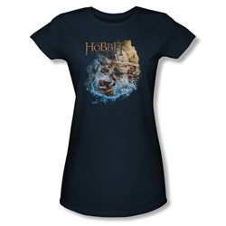 Hobbit - Juniors Barreling Down Sheer T-Shirt