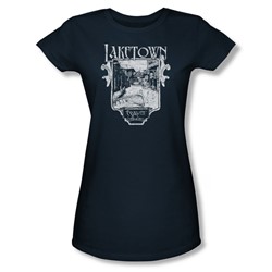 Hobbit - Juniors Laketown Simple Sheer T-Shirt