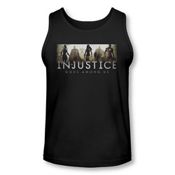 Injustice Gods Among Us - Mens Logo Tank-Top