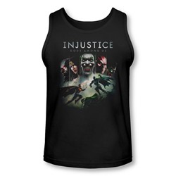 Injustice Gods Among Us - Mens Key Art Tank-Top