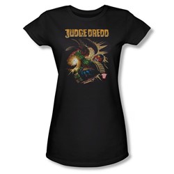 Judge Dredd - Juniors Blast Away Sheer T-Shirt