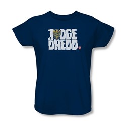 Judge Dredd - Womens Logo T-Shirt
