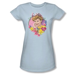 Lucy - Juniors Springtime Sheer T-Shirt