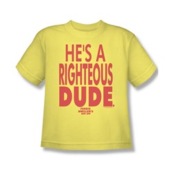 Ferris Bueller - Big Boys Righteous Dude T-Shirt