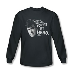 Ferris Bueller - Mens My Hero Longsleeve T-Shirt