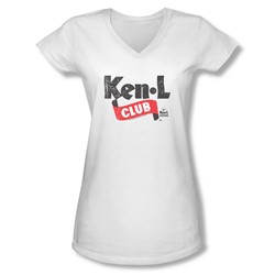 Ken L Ration - Juniors Ken L Club V-Neck T-Shirt