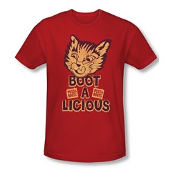 Puss N Boots - Mens Boot A Licious Slim Fit T-Shirt