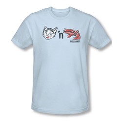 Puss N Boots - Mens Rebus Logo Slim Fit T-Shirt