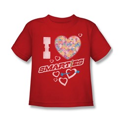 Smarties - Little Boys I Heart Smarties T-Shirt