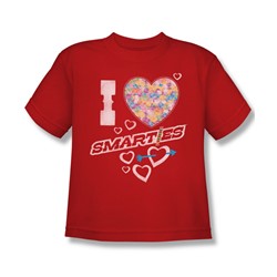 Smarties - Big Boys I Heart Smarties T-Shirt
