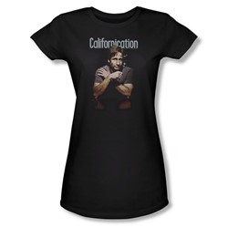 Californication - Juniors Smoking Sheer T-Shirt