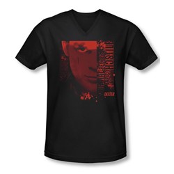 Dexter - Mens Normal V-Neck T-Shirt