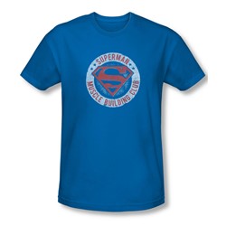 Superman - Mens Muscle Club Slim Fit T-Shirt
