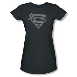 Superman - Juniors Super Arch Sheer T-Shirt