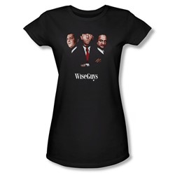 Three Stooges - Juniors Wiseguys Sheer T-Shirt