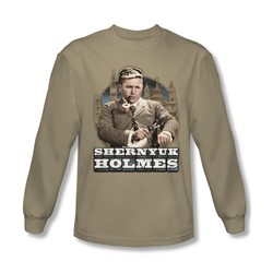 Three Stooges - Mens Shernyuk Holmes Longsleeve T-Shirt